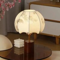 [Hàng có sẵn] [Bộ sưu tập người 5893] Phòng ngủ cổ điển kiểu Pháp Trung Quốc Đèn bàn gỗ nguyên khối Bàn đầu giường Phòng khách Nghiên cứu Mỹ Đèn đầu giường khí quyển cao cấp Trường học Quà tặng sinh nhật ngoại vi
