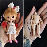 [Hàng có sẵn] Body thân Búp bê Nude khớp BJD Head ob11