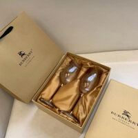 (Hàng CÓ SẴN) BURBERR.Y Kính Rượu Vang Đỏ Burgundy Bordeaux Pha Lê Cao Cấp Kính Trong Suốt Nếm Kính Nhà Bếp Bộ Hộp Quà Tặng