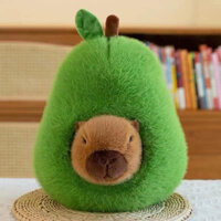 [Hàng có sẵn] Capybara Trái Bơ 🥑 Lông Mịn Hàng QCCC Dùng Trang Trí Làm Quà Tặng Đồ Chơi Cho Bé - Gấu Bông Happy