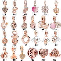(Hàng Có Sẵn ) Charm Pan Ale Vàng Hồng Treo Chữ Happy Chữ Family Cây Family Vương Miện Chiếc Lá Con Bọ Rùa