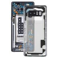 Hàng có sẵn cho Samsung Galaxy Note 8 / N950F N950FD N950U N950W N9500 N950N Ốp điện thoại pin trong suốt có nắp ống kính máy ảnh (Trong suốt)