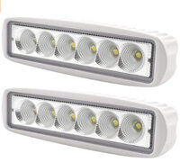 [Hàng có sẵn] Đèn led xe tải 12V 24V Đèn đảo chiều siêu sáng Kỹ thuật Xẻng Xe nâng Đèn pha Sửa đổi đèn sương mù