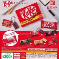 [Hàng có sẵn] Đồ chơi viên nang Bandai chính hãng Số lượng lớn không in Nestle Kitkat Chocolate Thu nhỏ Charm Mặt dây chuyền-Đếm khuyết