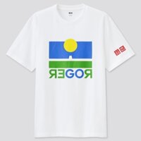Hàng có sẵn Federer Quần vợt Uniqlo Tennis RF Fan Áo thun ngắn tay nam / nữ mặc