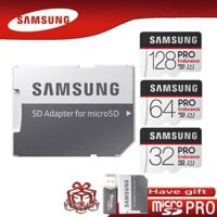 ♥Hàng Có Sẵn + Giao Hàng Miễn Phí + COD♥Thẻ Nhớ Điện Trở Tốc Độ Cao Samsung Pro 100% 256GB 512GB 128G 16GB 32Gb Sdhc Sdxc 8GB 4GB 2GB 256MB 512MB Thẻ Micro Sd U1 UHS-I Tf