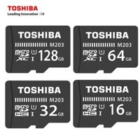 ♥Hàng Có Sẵn + Giao Hàng Miễn Phí + COD♥TOSHIBA Thẻ Micro SD M203 128GB 64GB SDXC Class 10 UHS-I U1 Thẻ Nhớ SDHC 16GB 32GB TF/Microsd SD Micro Card 100 Mét/giây