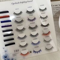 [Hàng Có Sẵn Giao Hàng Nhanh] Bảng Trưng Bày Lông Mi Giả Bằng acrylic Đẹp Mắt Trưng Bày Kiểu Lông Mi Cao Cấp