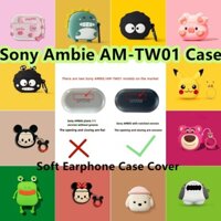 Hàng Có Sẵn Hàng Có Sẵn Vỏ Bọc Hộp Sạc Tai Nghe Sony Ambie AM-Mw01 Sony Ambie AM-W01 Mềm Họa Tiết Hoạt Hình Dễ Thương