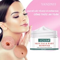 【Hàng có sẵn HN】 Kem tẩy nốt ruồi VOVA, xóa mụt ruồi không đau an toàn, tẩy nốt rổi, SKIN TAG & WART REMOVER CREAM 30ml