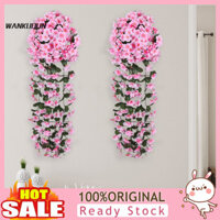 [Hàng có sẵn] Hoa giả màu tím để trang trí ban công Hoa treo giả 2 chiếc Hoa treo nhân tạo để trang trí sân vườn đám cưới tại nhà Cây nho giả có hoa cho hoa ngoài trời trong nhà U