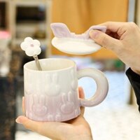 🍇HÀNG CÓ SẴN🍇 i Bộ cốc sứ in nổi Bộ quà tặng sinh nhật cho bạn bè và chị em thân thiết nhất