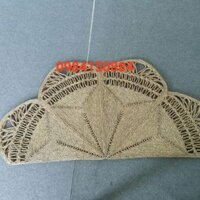 [Hàng có sẵn] (KM) Thảm cói múi hoa 1m8 loại đẹp