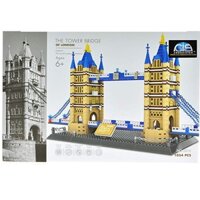 [HÀNG CÓ SẴN] LẮP RÁP XẾP HÌNH KÌ QUAN TG WANGE 5215 - MÔ HÌNH CẦU THÁP LONDON (1052 PCS)