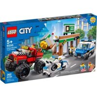 [Hàng có sẵn ] LEGO City 60245 Police Monster Truck Heist - Tội phạm Xe tải Quái vật
