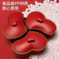 🌞HÀNG CÓ SẴN🌛 Living Room Coffee Table Candy Plate New Year Snack Storage Dried Fruit And Nut Sto