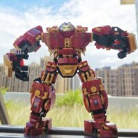 (HÀNG CÓ SẴN) Mẫu lắp ráp Siêu Robot Hulk Buster LY 76015