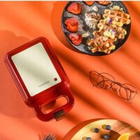 (HÀNG CÓ SẴN) Máy ép bánh mỳ, làm đồ ăn sáng đa năng TORSOM- Hàng chính hãng( Tặng kèm 2 khuôn làm bánh)