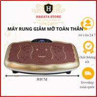 [HÀNG CÓ SẴN] Máy Rung Lắc Giảm Mỡ Toàn Thân 120 nấc, Máy Massage Bụng Giảm Mỡ, Giảm Cân Hiệu Quả,Máy Tập Gym Tại Nhà-