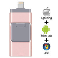 ♥Hàng Có Sẵn + Miễn Phí + COD♥Ổ Đĩa Flash USB OTG Cho iPhone 64Gb 128Gb Ổ Usb 32GB 256GB Ổ Đĩa Flash Bộ Nhớ 16GB Cho iPhone 6/7/8S/X/XR/XS