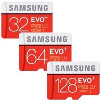 ♥Hàng Có Sẵn + Miễn Phí + COD♥Thẻ Nhớ Micro SD Samsung THẺ Flash TF 16G 32G 64G 128GB 100 MB/giây Class10 Thẻ Nhớ MicroSD SDXC