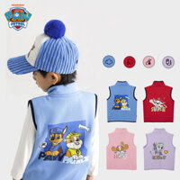 [Hàng Có Sẵn Miễn Phí Vận Chuyển] Áo Khoác Không Tay Giữ Ấm Chống Lạnh Phong Cách Hoạt Hình Paw patrol Phong Cách Mới Mùa Thu Đông Dành Cho Bé