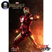 HÀNG CÓ SẴN - Mô Hình Người Sắt Iron Man Mark 4 MK4 ZD Toys 1:10 Marvel Avenger Có Khớp