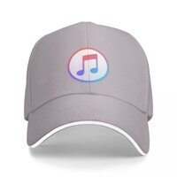 Hàng Có Sẵn Mới Mũ Lưỡi Trai Unisex Thêu Logo iTunes Thời Trang
