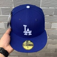 【Hàng Có Sẵn】 Mũ Bóng Chày N.E.R.A Dodgers fully Cho Nam Giới 5 9 F.I.F.Tand tide M.l.b flat Wing