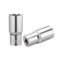 [Hàng có sẵn] Ổ cắm mở rộng Bullfighter 1 / 2 14 17 19 21mm Cờ lê ổ cắm điện Allen Ổ cắm góc CRV6