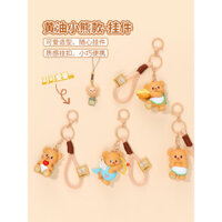 [Hàng có sẵn] Quà tặng bé gái mặt dây chuyền gấu bơ MINISO