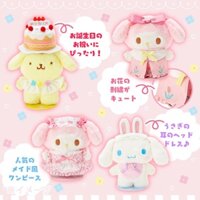 Hàng Có Sẵn / SANRIO Pitatto Friends 2023 Bộ Trang Phục Nhồi Bông size M Cho Búp Bê Pitatto