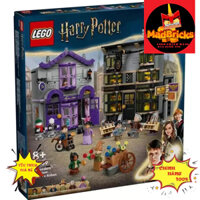 (HÀNG CÓ SẴN SIÊU RẺ ) LEGO HARRY POTTER 76439 Đồ Chơi Lắp Ráp Cửa Hàng Đũa Phép Và Cửa Hàng Áo Choàng Phép Thuật