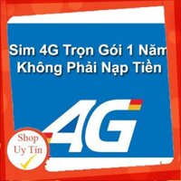 [Hàng có sẵn] Sim Mobiphone 4G Miễn Phí 12 Tháng