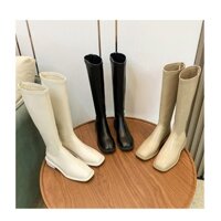 HÀNG CÓ SẴN (size 40➡️➡️43)_ Giày Boots Ống Cao Qua Gối BIG SIZE