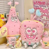 🍑HÀNG CÓ SẴN🍁 SpongeBob SquarePants Gối Ngôi Sao Lớn Búp Bê Sang Trọng Lớn Dễ Thương Siêu Mềm Gối