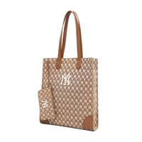 [Hàng Có Sẵn - Thương Hiệu MLB Hàn Quốc] TÚI TOTE MLB MONOGRAM JACQUARD SHOPPER BAG NEW YORK YANKEES 3AORL031N-50BGS