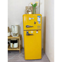(Hàng có sẵn) TỦ LẠNH MINI CHIGO PHONG CÁCH RETRO CỔ ĐIỂN - HÀNG CHÍNH HÃNG