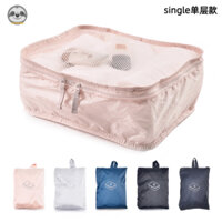 [Hàng Có Sẵn] Túi Lưới Đựng Đồ Du Lịch / Đồ Dùng Gia Đình Phong Cách Muji Nhật Bản