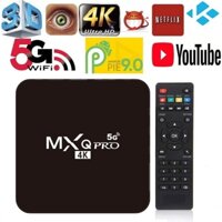 [Hàng có sẵn] TV Box Mxq pro 4k 5G Android thông minh 4k 1g + 8g H3 lõi tứ Android 7.1 3d và phụ kiện tiện dụng