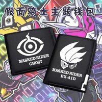 [Hàng có sẵn] Ví Kamen Rider Nam Nữ Kaiwu Xây Dựng Ví Anime Hàng Hóa Hai Chiều Ví Cựu cứu Ngắn zio