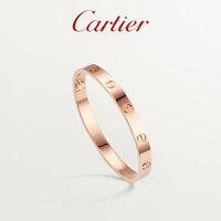 [Hàng có sẵn] Vòng tay cổ điển Cartier LOVE Series Vàng hồng vàng bạch kim