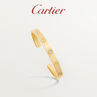 [Hàng có sẵn] Vòng tay kim cương vàng trắng Cartier LOVE Series