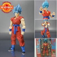 [Hàng có sẵn-Xả hàng tăng doanh số] Mô hình Goku Blue khớp cử động, sắc nét từng chi tiết