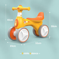 🔥HÀNG CÓ SẴN⭐ Xe thăng bằng trẻ em không bàn đạp, xe tập đi cho bé từ 1 đến 3 tuổi, xe tập đi cho