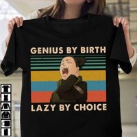 [Hàng Có Sẵn XS-3XL] Genius By Birth By Choice Nara Shikamaru Áo Thun Thể Thao Tay Ngắn Size Lớn Làm Quà Sinh Nhật Cho Nam