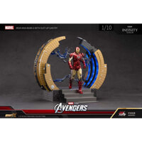 (Hàng Có Sẵn) ZD TOYS: Iron Man Mark 6 with Suit Up Gantry