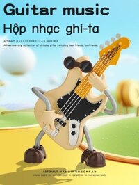 [Hàng có sẵn/Ảnh thật] Đàn guitar hộp nhạc hộp nhạc bé gái món quà sinh nhật bé gái quà tặng cho ng