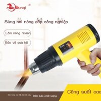 [Hàng có sẵn/Ảnh thật] Junqi Súng Bắn Khí Nóng 2000W Máy Sấy Tóc Nhiệt Màng Làm Nóng Bao Bì Nòng Kh