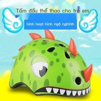 [Hàng có sẵn/Ảnh thật] Mũ bảo hiểm trẻ em 3-12 tuổi, mũ bảo hiểm đi xe đạp, đồ bảo hộ bé trai và bé